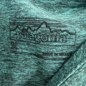 Patagonia Size Medium Green Sleeveless Dress Tulip Back Athletic Athleisure‎ thumbnail 3