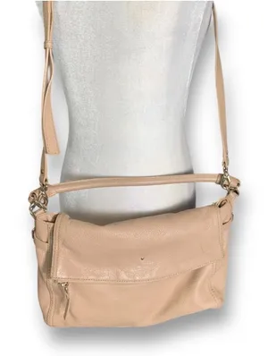 Kate‎ Spade Cobble Hill Minka Blush Pink Pebbled Leather Crossbody Bag Purse thumbnail 1