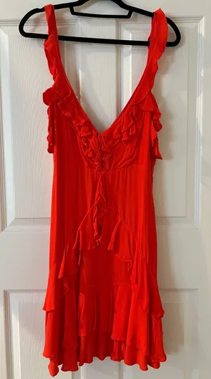 Red Sun Dress thumbnail 1