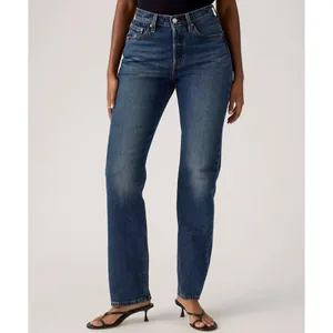 New Levi's 27x30 Women's 501 Curve Jeans Cold Summer Dark Wash thumbnail 2