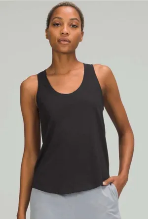 Lululemon Love Tank in Black thumbnail 1