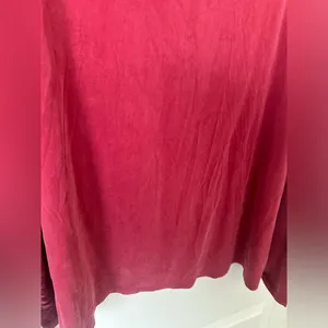 Eileen Fisher Rose Blush Mock neck Long Sleeve Top thumbnail 6