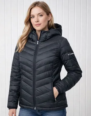 Columbia OMNI-HEAT Black Quilted Jacket Size‎ M thumbnail 1