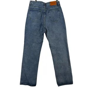 Princess Polly Women's Size 6 High Waisted‎ Mom Jeans Two-Tone Denim Punk Rock thumbnail 2
