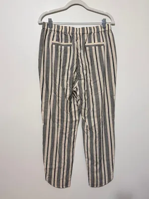 Marine Layer Allison Pull-On Pants Women’s Size Medium Lightweight Stripe thumbnail 7