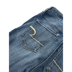 American Eagle Super Hi-Rise Jegging Dark Wash Skinny Jeans Womens 8 Long thumbnail 7