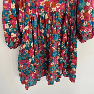 Entro Floral Mini Dress Size Small thumbnail 4