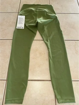 Lululemon Instill High Rise 25” Green Foliage Size 6 NWT thumbnail 3