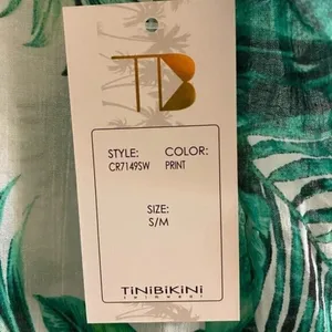 TiniBikini Bathing Suit‎ CoverUp in Sizes S/M & L/XL NWT thumbnail 4