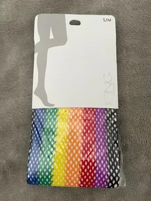 🌮NEW Icing Rainbow Fish Nets, S/M thumbnail 1
