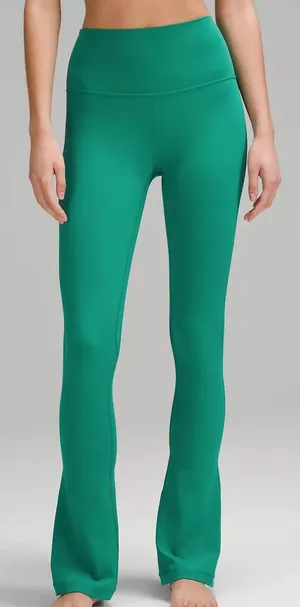 Lululemon Align Mini- Flare Pant*X Short Color Casscade green thumbnail 1