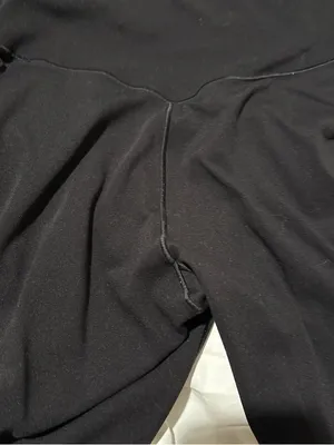 aerie Black 'Offline' High-Waist Active Shorts thumbnail 3