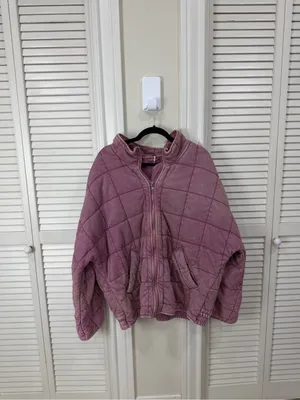 Free people Dolman Quilted Knit Jacket thumbnail 6