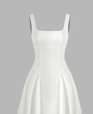 Medium Cider Satin Backless Knotted Mini Dress thumbnail 1
