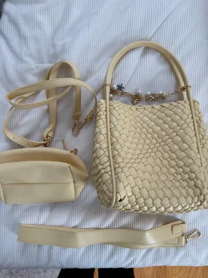 Anthropologie Hollace Tote Butter Yellow thumbnail 6
