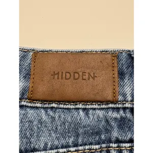 Hidden Jeans Happi Split Hem Straight‎ Leg Jeans 27 Distressed Cotton High Rise thumbnail 9