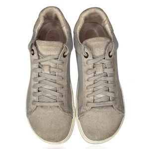 Birkenstock Bend Low‎ Shoes Sneakers Womens Size 7 US 38 EU Gray Suede Lace Up thumbnail 2