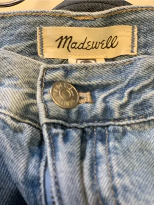 Madewell The Harlow Wide Leg Light Blue Jeans - Women's Size-31 90’s Minimalist thumbnail 2