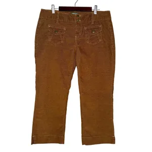 Y2K Aéropostale Corduroy Pants 9/10 Early 2000s Straight Leg Low Rise‎ Capri thumbnail 3