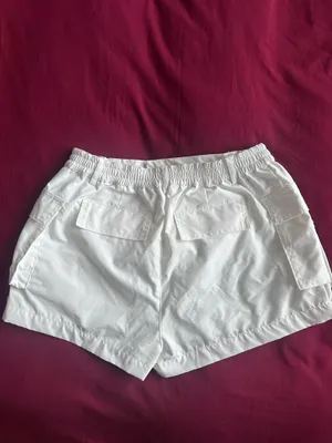 Boutique Nylon Shorts White Size M thumbnail 4