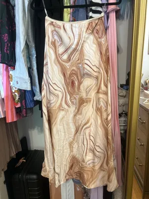 Sans Souci Brown Marble Maxi Skirt  thumbnail 2