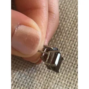 Lot A626 .25 silver plated earrings stud amazing thumbnail 3