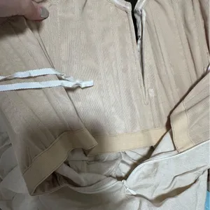 Song of Style Revolve Cream Strapless Maxi Dress Small thumbnail 6