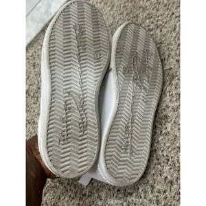 Vintage Havana Grant Silver Glitter White Leather Sneakers 6 thumbnail 7