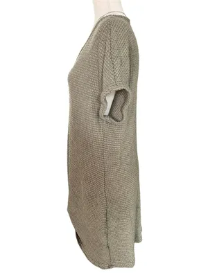 Cupshe Notched Neck Short Sleeve Cover-Up Dress thumbnail 9