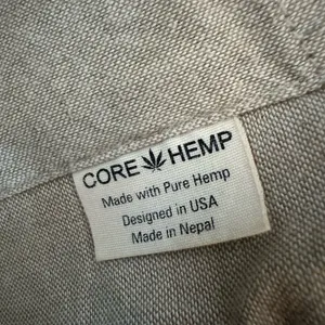 Core Hemp Handmade Natural Pure Hemp Lightweight Mini Backpack thumbnail 6