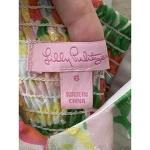 🌸 Lilly Pulitzer Peggy Dress‎ | Mariposa Floral Sun Dress | Size 6 🌸 thumbnail 4