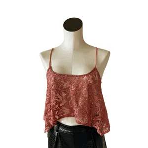 NWOT Free People NWOT Best Idea sequin cami in rose thumbnail 7