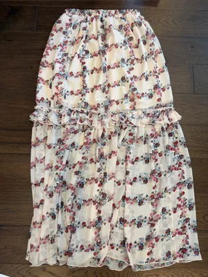 Endless Rose Floral Maxi Skirt in Size Small - C57-006 thumbnail 9