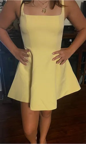 That’s so fetch yellow Alice dress thumbnail 2