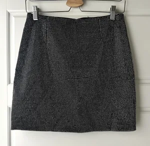 Windsor Rhinestone Mini Skirt Sz L thumbnail 1