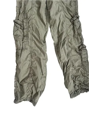 Y2K BDG Olive Cargo Utility Pants thumbnail 4
