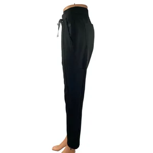 Figs Women's Black Drawstring Mid Rise Tapered Medical Nurse Scrub Pants Size XS thumbnail 2