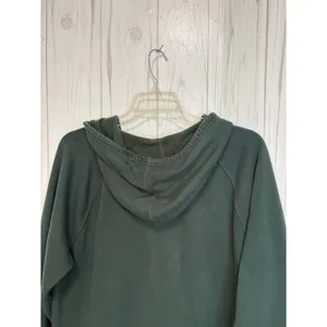 GAP Dark Green Zip-Up Hoodie Multicolor Spelled‎ Out Logo, XL thumbnail 6