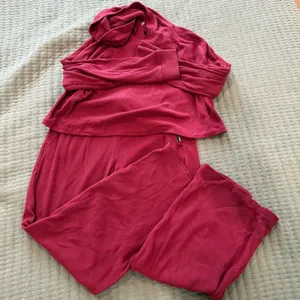 Burgundy DKNY Lounge Set  thumbnail 3