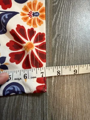 Shein High-Waist Floral Print Women's cropped bandeau shorts set Small NWOT thumbnail 10