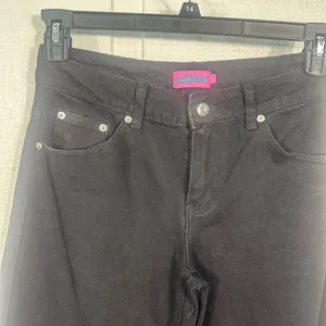 Edikted Black Womens Wide Leg Jeans Size 4 EUC thumbnail 4