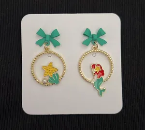 Disney “The Little Mermaid” Ariel Drop Earrings thumbnail 2