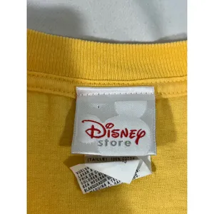 VTG Disney Alice in Wonderland Mad Hatter Tea Party Graphic Tee Uni XL Yellow thumbnail 6
