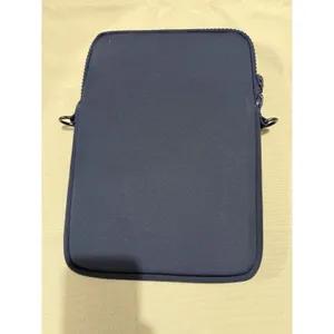 Dagne Dover 12" Navy Blue Neoprene crossbody bag for iPad/mini Laptop *No Strap* thumbnail 3