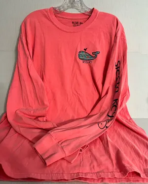 Blue 84 Siesta Key Coral Long Sleeve Shirt thumbnail 1