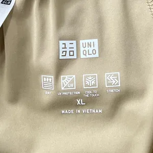 Uniqlo Ultra Stretch AIRism Straight Wide Pants Womens XL Khaki Beige UV Protect thumbnail 5