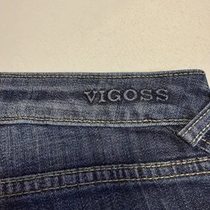 Vigoss Jagger Super‎ Skinny Med Rise Distressed Jeans Women 28 Trendy Dark Wash thumbnail 6