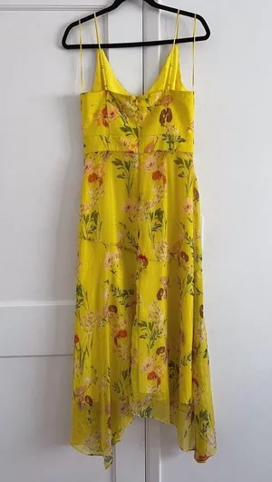 Harlyn Floral Printed V Neck Dress thumbnail 6