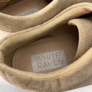 White Raven Women's Tan Suede Sneakers Casual Low Top Lace Up Size‎ 7 thumbnail 7