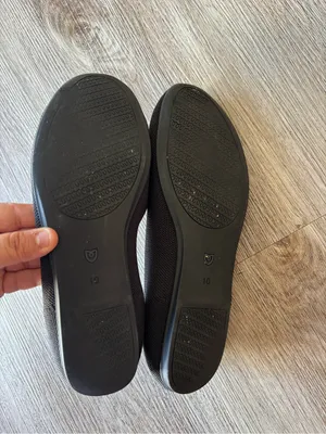 Rothys black rounded toe flat thumbnail 8